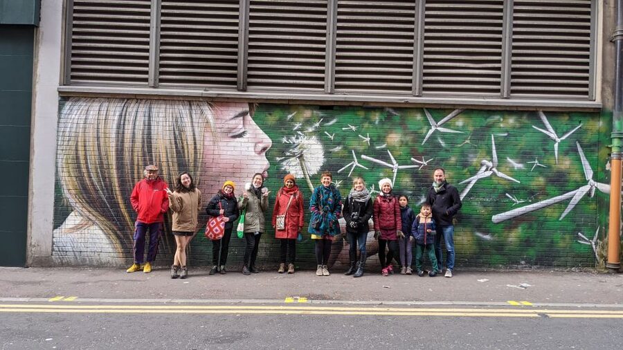 Glasgow: Street Art Guided Walking Tour - Wind Power and the city’s mural trail