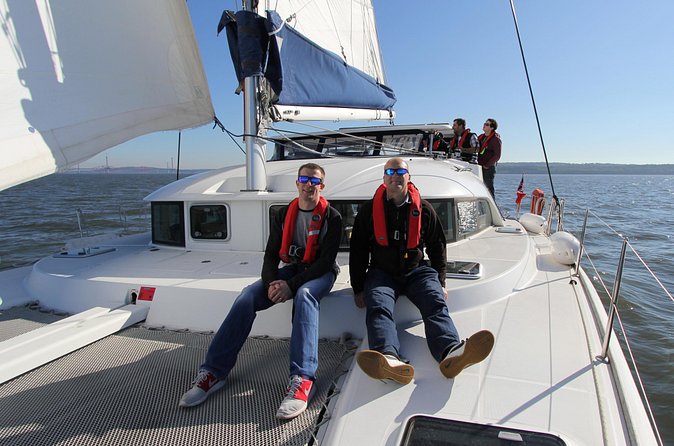 Half Day Sailing Trip - A luxury catamaran with room to take the helm