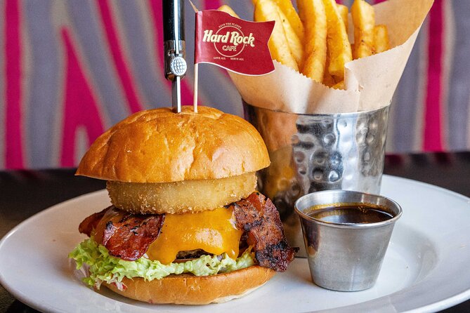Hard Rock Cafe Edinburgh with Set Menu for Lunch or Dinner - Food quality: generous portions, uneven execution