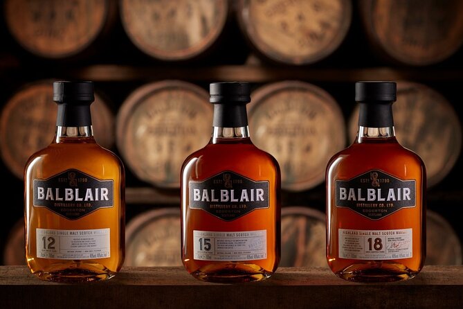 Invergordon Cruise Excursion - Castle ,Whisky and History Tour - Balblair offers a slower whisky experience