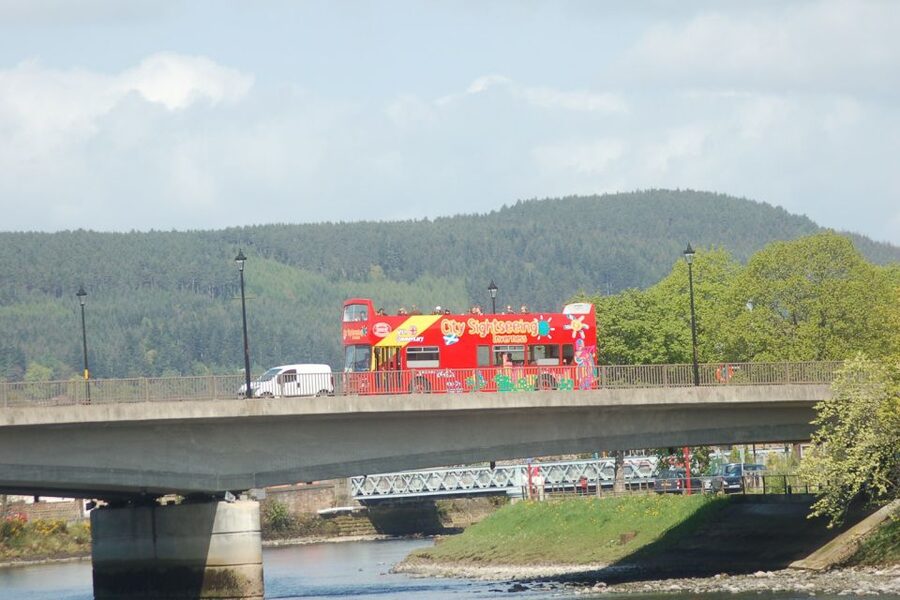 Inverness: City Sightseeing Hop-On Hop-Off Bus Tour - Muirtown locks and the Caledonian Canal