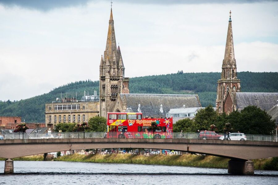 Inverness: City Sightseeing Hop-On Hop-Off Bus Tour - From Castle and Kirk to modern Inverness