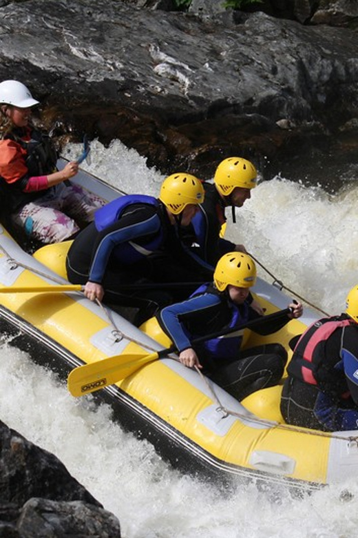 Pitlochry, Scotland: Summer White Water Rafting Tour - A 15-minute bus ride reaches the launch point