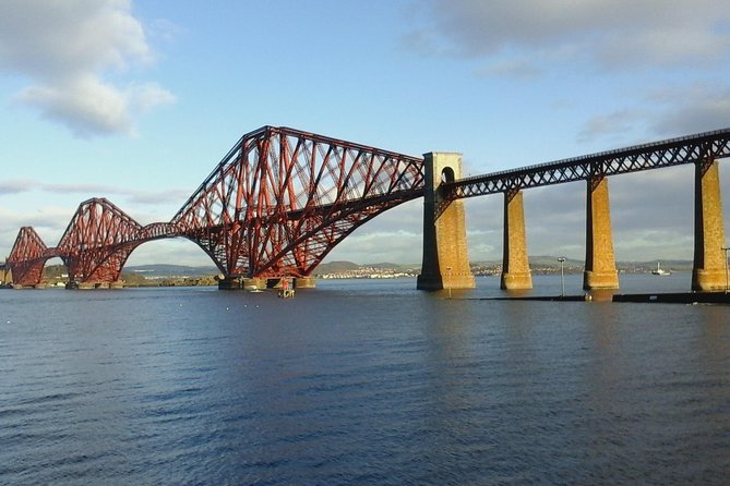 Private St Andrews, Dunfermline and Fife Day Tour from Edinburgh - Crossing the Forth toward Dunfermline