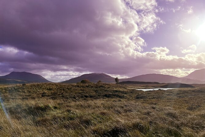 Private Tour from Oban - Highlands, Glencoe, Lochs & Castles - Loch Tulla and the open sweep of Rannoch Moor