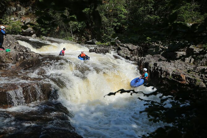 River Tubing in Perthshire - Floating the River Garry with the family