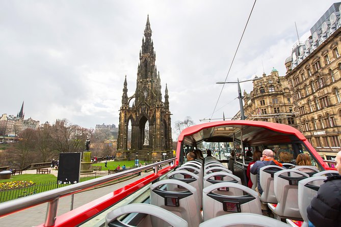 Royal Edinburgh Ticket - Hop-On Hop-Off and Attraction Admissions - Start at Waterloo Place, then choose your route