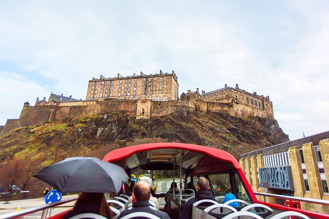 Royal Edinburgh Ticket - Hop-On Hop-Off and Attraction Admissions - The Old Town route: Castle, Lawnmarket, and Grassmarket