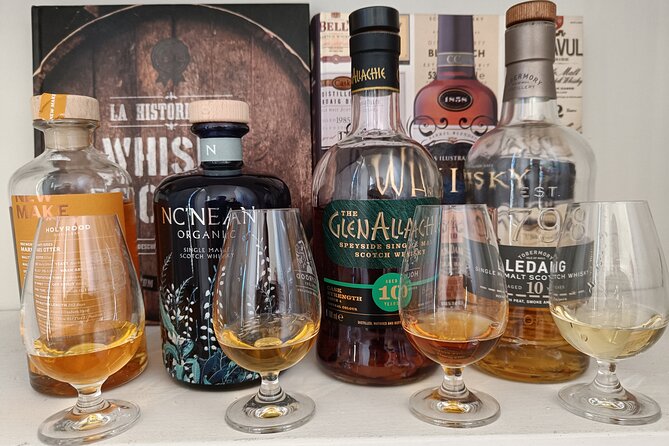 Scotch Whisky Tasting - The True Spirit of Scotland - The Edinburgh whisky bar setting