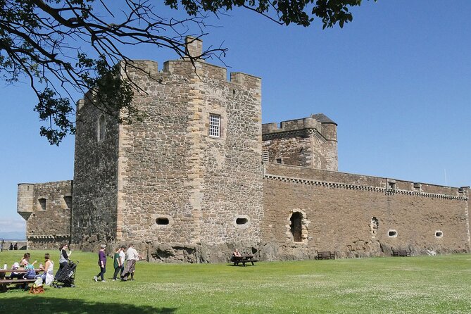 Scottish castles tour - private four castles tour from Edinburgh - Blackness Castle on the Firth of Forth