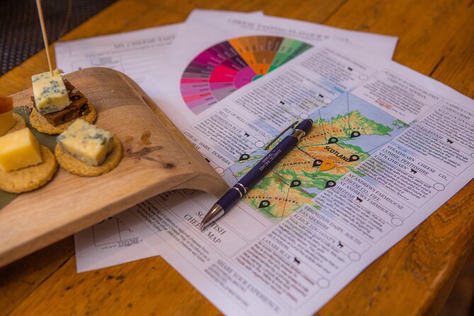 Scottish Cheese OR Scottish Charcuterie Tasting at Errichel - Choosing between cheese at 2:15pm and charcuterie at 2:45pm