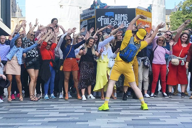 Silent Disco Adventure Tour - Singing past the Scott Monument