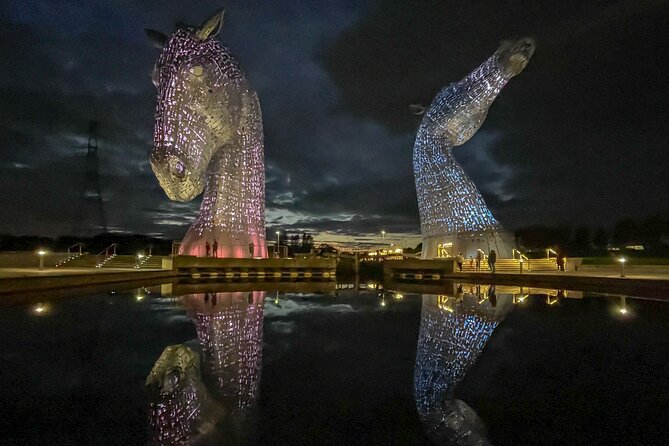 St Andrews & Fishing Villages of Fife Private Tour from Glasgow - The Kelpies finish the route with scale