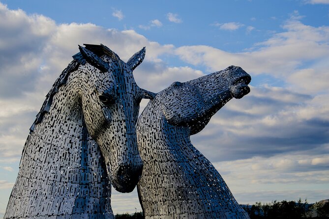 Stirling Castle, Kelpies and Loch Lomond from Edinburgh - The Kelpies: Scotland’s giant steel horses