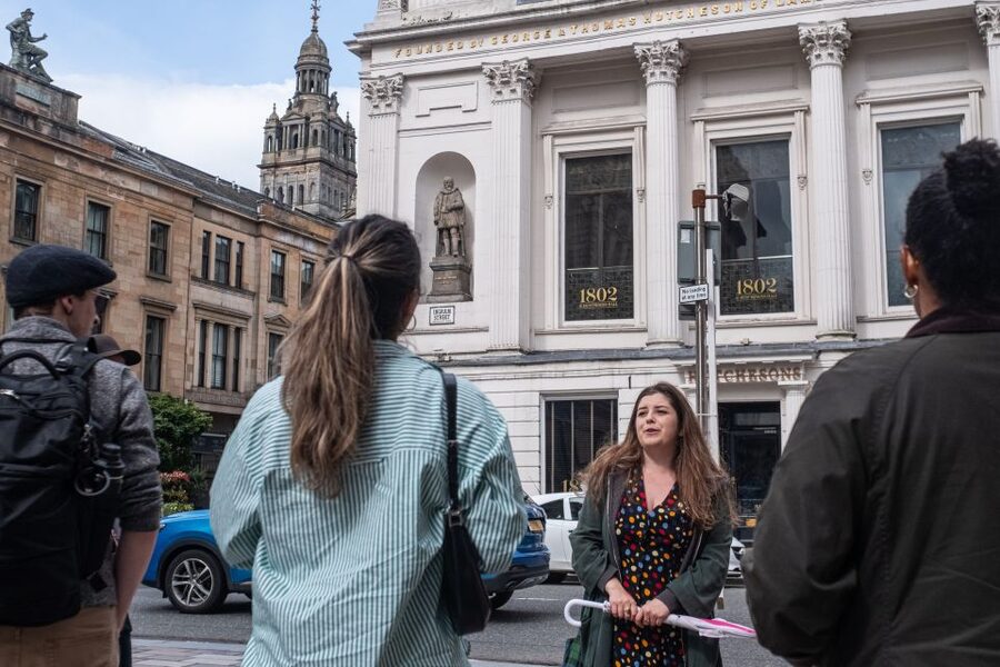 The Dark Side of Glasgow - Gallowgate and the route into the old city centre