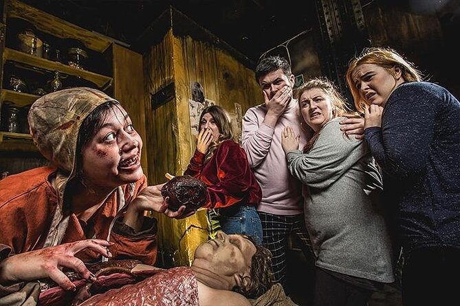 The Edinburgh Dungeon Entrance Ticket - Agnes Finnie and the Witch Pricker’s chamber