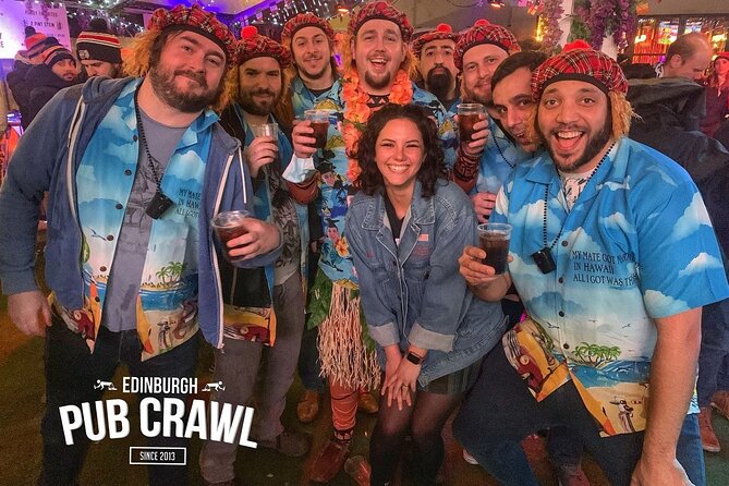 The Original Edinburgh Pub Crawl: 7 Bars! - What happens at the first bar