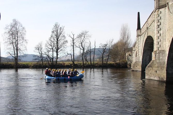 White Water Rafting on the River Tay from Aberfeldy - Grandtully Rapid, the Main Challenge
